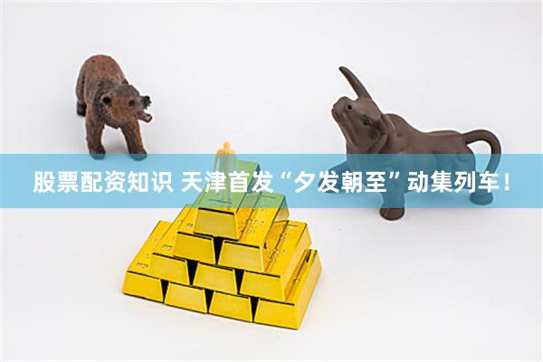 股票配资知识 天津首发“夕发朝至”动集列车！